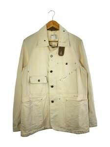 Engineered Garments◆カバーオール/M/コットン/WHT/無地