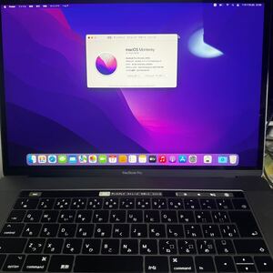 MacBook Pro 15インチ 2016 Core i7 2.6Ghz Radeon Pro 450 メモリ16GB SSD500GB 