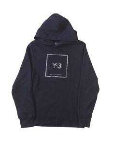 Y-3 × ADIDAS ワイスリー ヨウジヤマモト アディダス スウェットパーカー トレーナー ブラック 黒 ロゴ メンズ XS (ma)