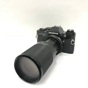 OLYMPUS オリンパス OM10 一眼レフ フィルムカメラ 1:3.8 1.4/210 80-210mm レンズ・フィルター付き【DAAT5075】