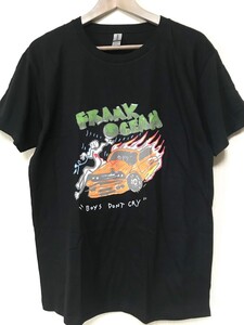 frank ocean フランク オーシャン Tシャツ シンガー ヒップホップ USA Rap HipHop Trap kanye west jay-z tyler the creator ブラック