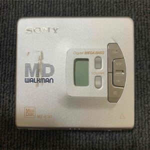 SONY MD WALKMAN ソニー MDウォークマン MZ-E30 シルバー ポータブルMDプレーヤー