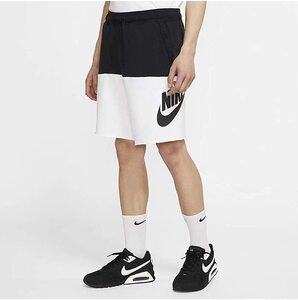 【KCM】Z-nike-1508-S★展示品★【NIKE/ナイキ】メンズ　スウェット　ハーフパンツ　ショートパンツ　CJ4353-014　ブラック　サイズS