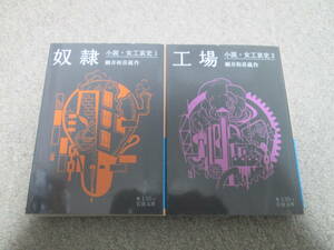 『小説・女工哀史１　奴隷』『小説・女工哀史２　工場』 細井和喜蔵作　岩波文庫　２冊とも２０１８年１刷　