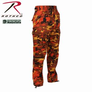 ROTHCO ロスコ BDU PANTS ウルトラ フォース カーゴパンツ サベージオレンジ Lサイズ ヒップホップ