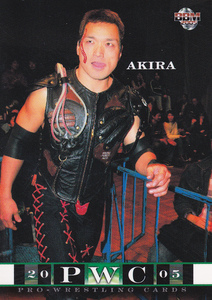 2005 BBM プロレス　AKIRA　【050】　レギュラーカード　※同梱可