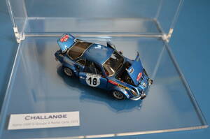 ★ 1/43 hecominiatures Alpine A110 1600S Gr4 MC73 #18 FactoryBuild フルオープン