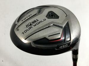 即決 お買い得品！中古 TOUR WORLD (ツアーワールド) TW737 450 ドライバー 1W VIZARD EX-C 55 9.5 S