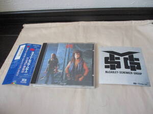 MSG(McAULEY SCHENKER GROUP) Perfect Timing ’87 国内帯付初回盤 CP32-5506 初回特典メタル・ステッカー付