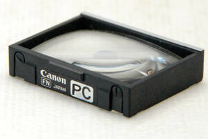 Canon キャノン 最高峰 昔の高級一眼レフカメラ F-1専用 フォーカシングスクリーン PC 希少品 