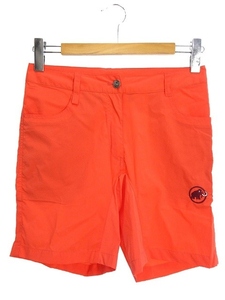 マムート MAMMUT ランボルド ライト ショーツ S オレンジ ショートパンツ RUNBOLD LIGHT SHORTS WOMEN ボトムス レディース