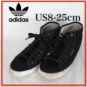 MK7529*adidas*アディダス*レディーススニーカー*US8-25cm*黒