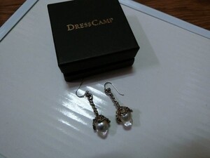 DRESSCAMP イヤリング シルバー 真珠 #3803-320605 定価28000円 ドレスキャンプ