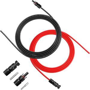 3M WBGADAM MC4 ケーブル 3m 4sq ソーラー延長ケーブル 12AWG 太陽光パネル用 ソーラーパネル 太陽光発電