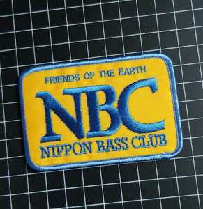 NBC 日本バスクラブ ワッペン エンブレム　バスプロ　パッチ