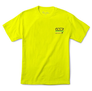 PRIMITIVE X VICE (プリミティブ × ヴァイス) Tシャツ PROGRAM TEE Safety Green セーフティグリーン (M) スケボー SKATE SK8