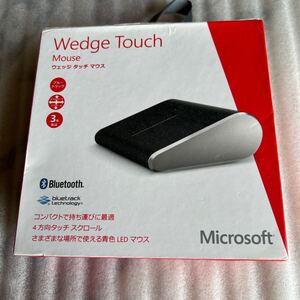 未使用 Microsoft マイクロソフト ウェッジ タッチ マウス Wedge Touch ワイヤレスマウス Bluetooth