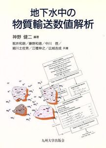 地下水中の物質輸送数値解析/神野健二(著者),籾井和朗(著者)