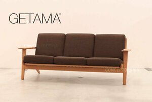 ◇GETAMA ゲタマ｜GE 290 3SEATER SOFA Hans J. Wegner / ハンス・J・ウェグナー（極美品） 神奈川 直接引取り可　税込み