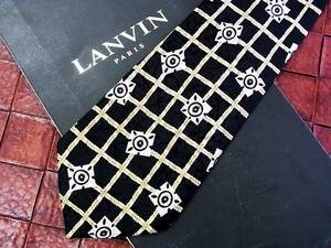 ●0087●状態【並】●ランバン【LANVIN】ネクタイ●