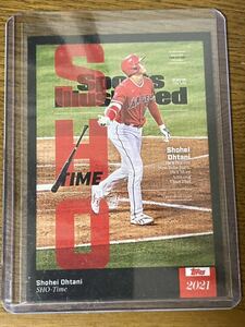 大谷翔平 Shohei Ohtani 2021 Topps x Sports Illustrated Cover Collection #69 SHO-TIME