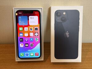 iPhone 13 mini 128GB ミッドナイト MLJC3J/A Apple Store購入品 SIMフリー バッテリー86%