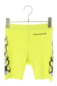 クロムハーツ ハーフパンツ PPO HALF SHORT サイズ:XS MATTYBOYファイヤープリントショートパンツ 中古 SJ02