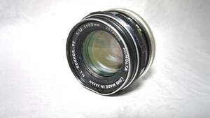 動作良好・外観並品・光学美品★Minolta MC ROKKOR-PF 55mm f1.7 現状品