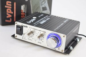 LVPIN LP-V3S コンパクト デジタル アンプ HI FI STEREO POWER AMPLIFIER 25WR.M.S オーディオ機器 周辺機器 音楽 Hb-314M-A