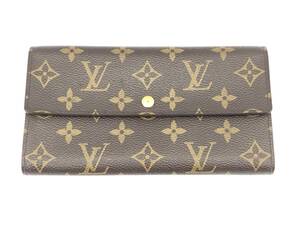 ■ ルイヴィトン ポシェットポルト モネ クレディ M61726 モノグラム 二つ折り 長財布 LOUIS VUITTON ■