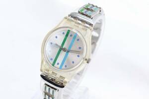 【W143-6】動作品 電池交換済 Swatch スウォッチ SWISS AG2007 腕時計 レディース【送料全国一律185円】