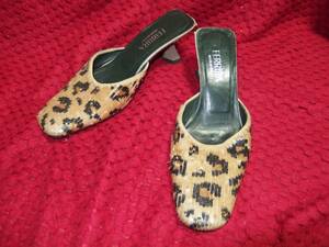 フェリーラFERRIRAイタリア製の婦人靴・レディースシューズ・ミュール/35サイズ/同サイズの靴を多数出品中/熊本県から定形外で発送