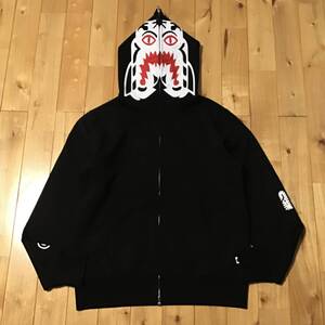 ホワイト タイガー パーカー Mサイズ a bathing ape BAPE Tiger full zip hoodie エイプ ベイプ アベイシングエイプ yti6