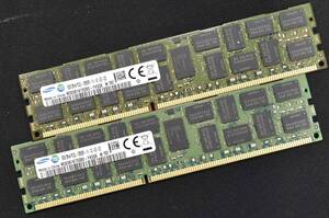 16GB (8GB 2枚組) DDR3L PC3L-12800R DDR3L-1600 REG 2Rx4 240pin ECC Registered Samsung サーバー MacPro向け (管:SA6170