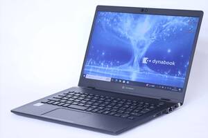 【即配】良品 タッチ液晶 Core i7 第10世代CPU 東芝 dynabook G83/FP i7-10710U 8G 256G 13.3FHD Win10