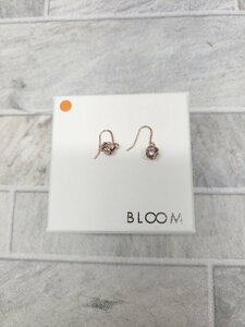 ◇ ◎ BLOOM K10 キュービックジルコニア ピアス ピンクゴールド レディース P