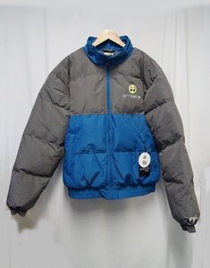 特価品!!MOON　EYES　PUFFY JACKET　OMJ-036　Lサイズ　グレー/ネイビー　完売品