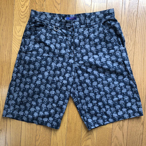 UNDERCOVER スカル ドクロ 総柄 ショート パンツ 16SS アンダーカバー skull shorts