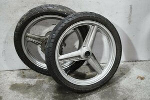 ホンダ CB125T JC06 フロント リア ホイール 前後セット 【Fx2】A-283