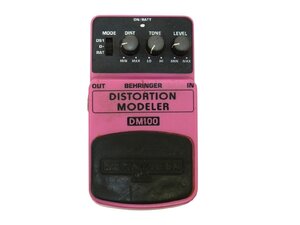 エフェクター BEHRINGER ベリンガー DM100 DISTORTION MODELER ディストーションモデラー 現状品