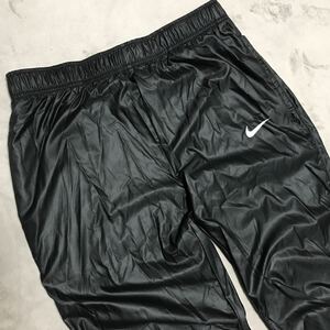 y2k 00s NIKE ナイキ ナイロン ロングパンツ メンズ Lサイズ スウッシュ