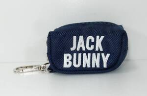 JACK BUNNY ジャックバニー ボールケース ボールポーチ ネイビー