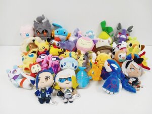 [B5C-71-081-2] ポケットモンスター ポケモン マスコット ミニサイズぬいぐるみ まとめ売り ヨゴレあり 中古 カイオーガ チルタリス ほか