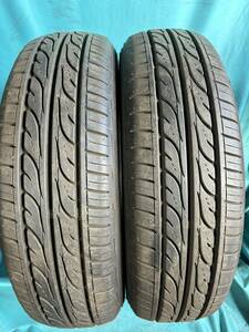 2023年製155/65R13バリ山！ツブ有り！中古タイヤ2本セット　 ダンロップ デジタイヤ　EC202