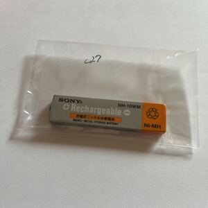 動作未確認 SONY ソニー ニッケル水素ガム電池 充電池 NH-10WM 1.2V 900mAh MDプレーヤー CDプレーヤー ウォークマン 専用 ジャンク