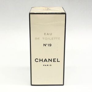 【27565】CHANEL シャネル No19 EDT オードトワレ 118ml 香水 フレグランス 箱付 経年保管品 未開封品 未使用品 梱包60サイズ