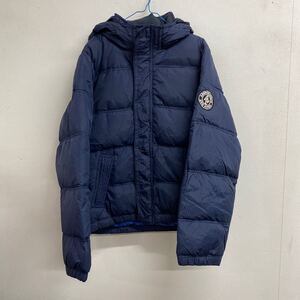 Abercrombie&Fitch アバクロンビー&フィッチ　ダウンジャケット　アウター　紺ネイビーXL J17