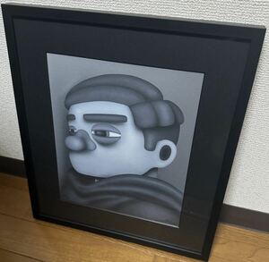 1円〜 NKSIN Giclee print on paper ジクレー　版画 シン　フレーム付き　額装　ED30 村上隆　ロッカクアヤコ　
