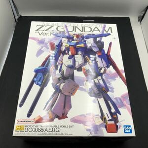 01wy0034 MG 機動戦士ガンダムZZ ダブルゼータガンダム Ver.Ka 1/100スケール 中古品 プラモデル