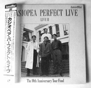 LASERDISC カシオペア CASIOPEA PERFECT LIVE LIVE II -The 10th Anniversary Tour Final- SM0683140 PIONEER /00500